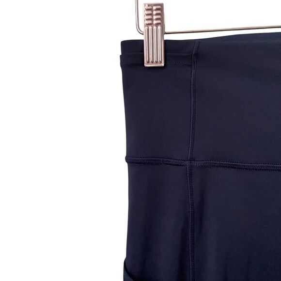 Lululemon High-Rise Crop Leggings in Size 8 in Navy Blue - Picture 3 of 10